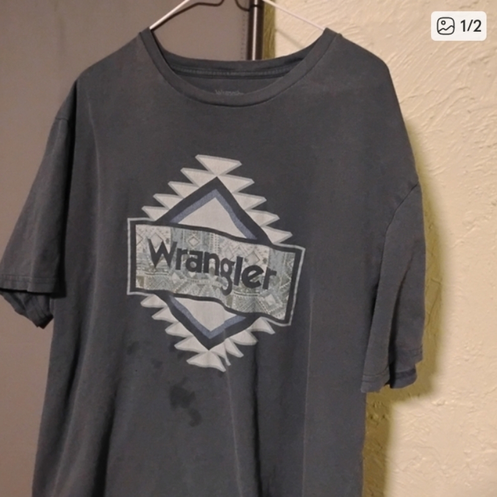 Wrangler Charcoal Graphic Tee